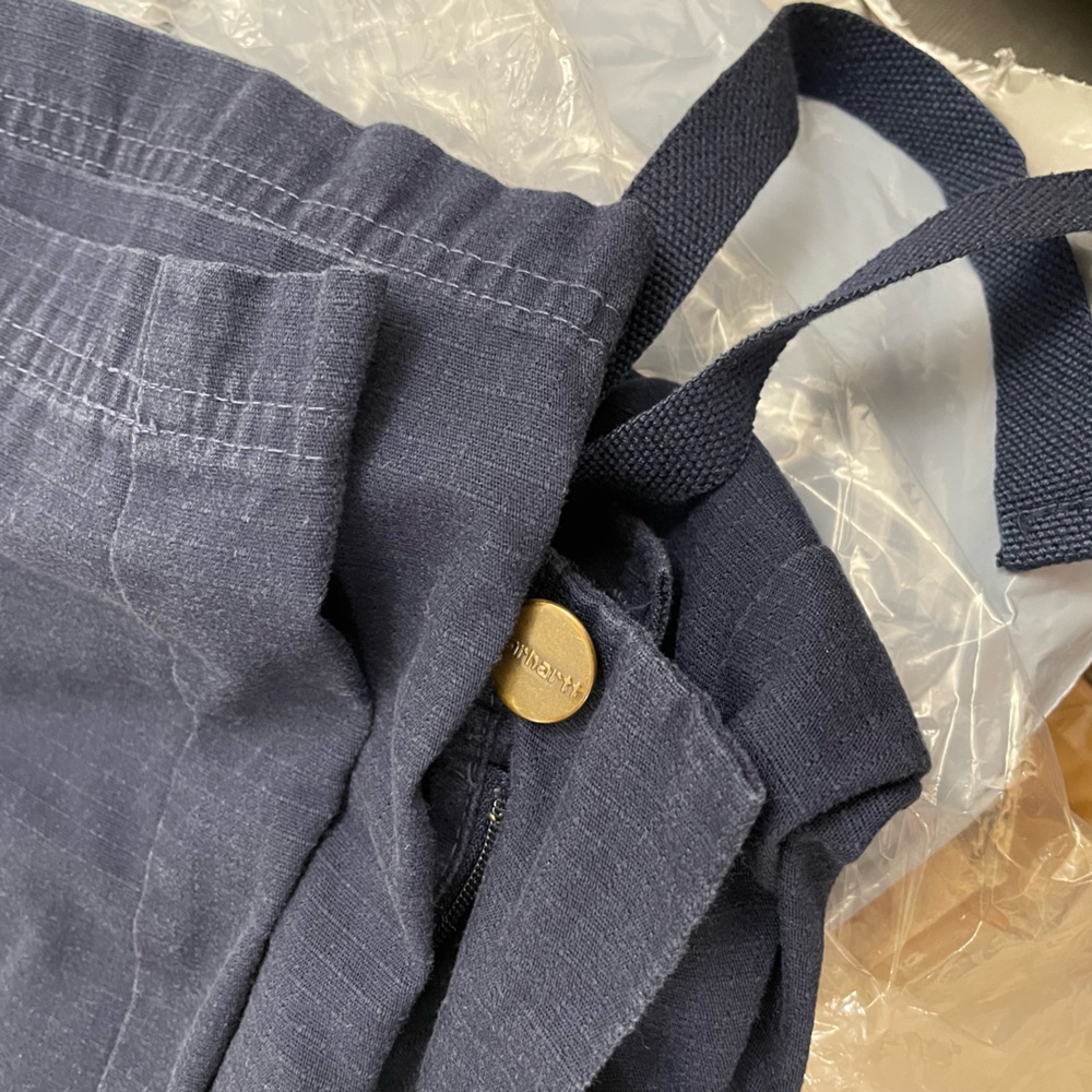 Carhartt Navy Scrubs pants mens medium - Picture 9 of 9